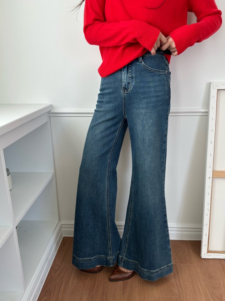 There By - Korean Women Fashion - #womensfashion - 999 Bootscut Denim Pants - 3