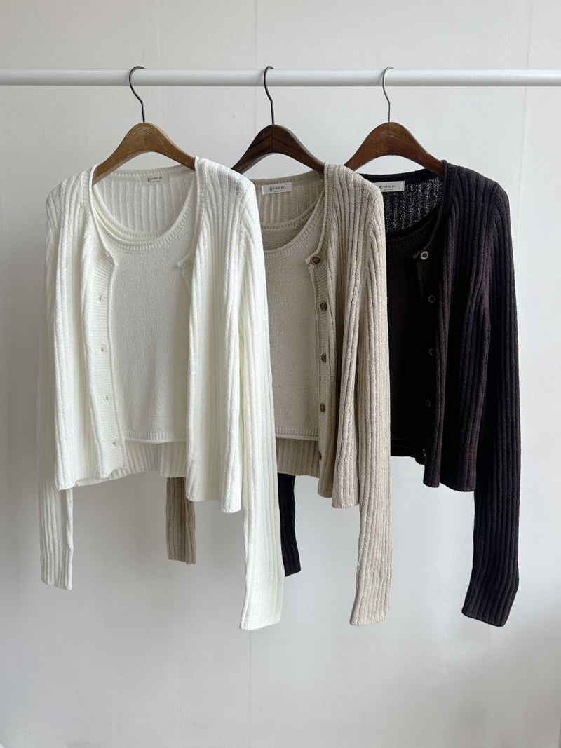 There By - Korean Women Fashion - #womensfashion - Maxi Cardigan Set - 9