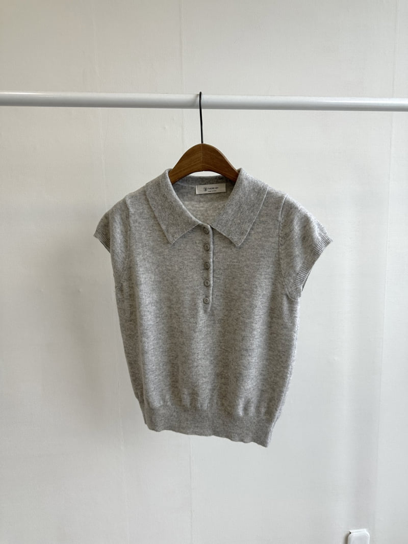 There By - Korean Women Fashion - #womensfashion - Mano Collar Knit Top - 10