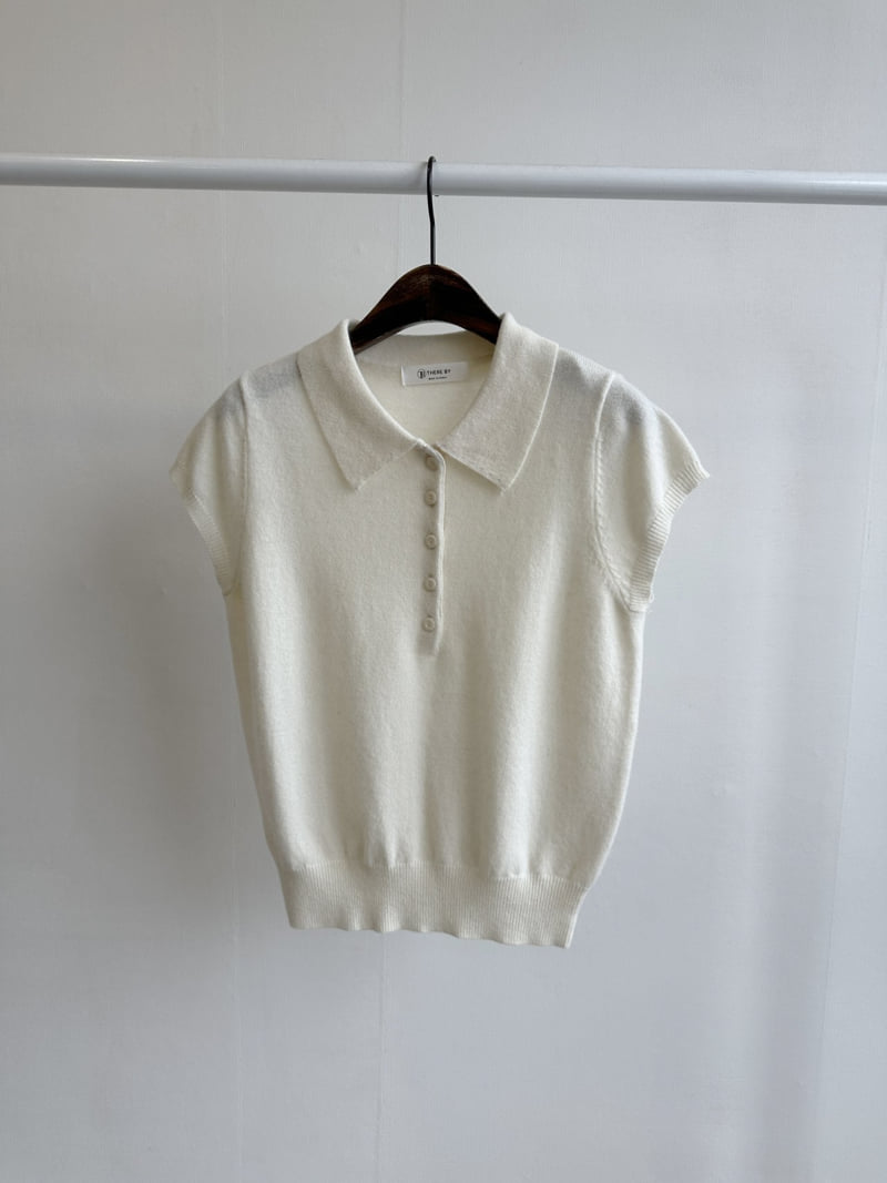 There By - Korean Women Fashion - #womensfashion - Mano Collar Knit Top - 8