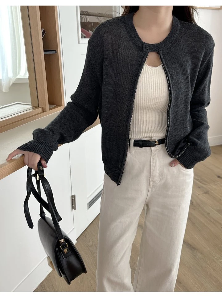 There By - Korean Women Fashion - #womensfashion - Rich Wool Cardigan