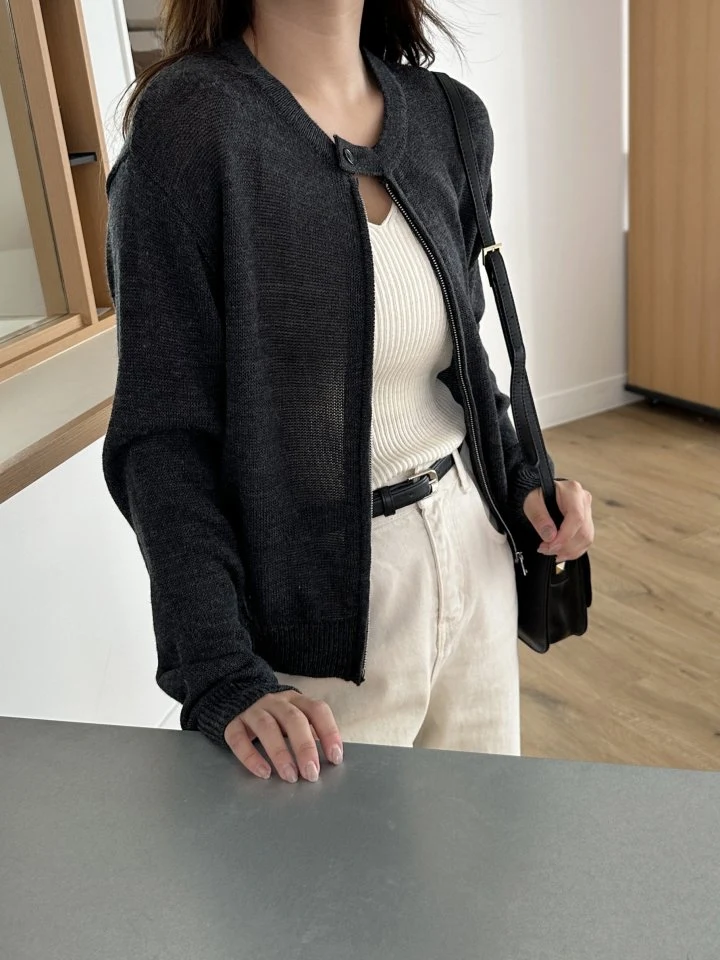 There By - Korean Women Fashion - #womensfashion - Rich Wool Cardigan - 3