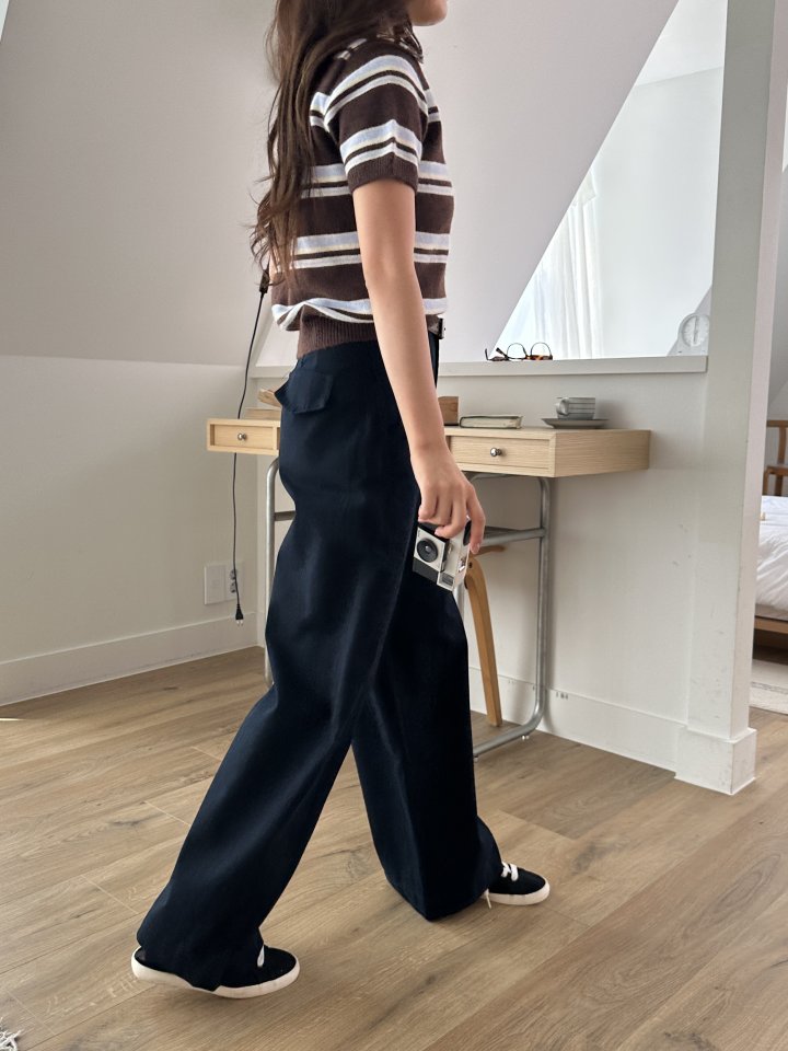 There By - Korean Women Fashion - #womensfashion - Lowel Belt Pants