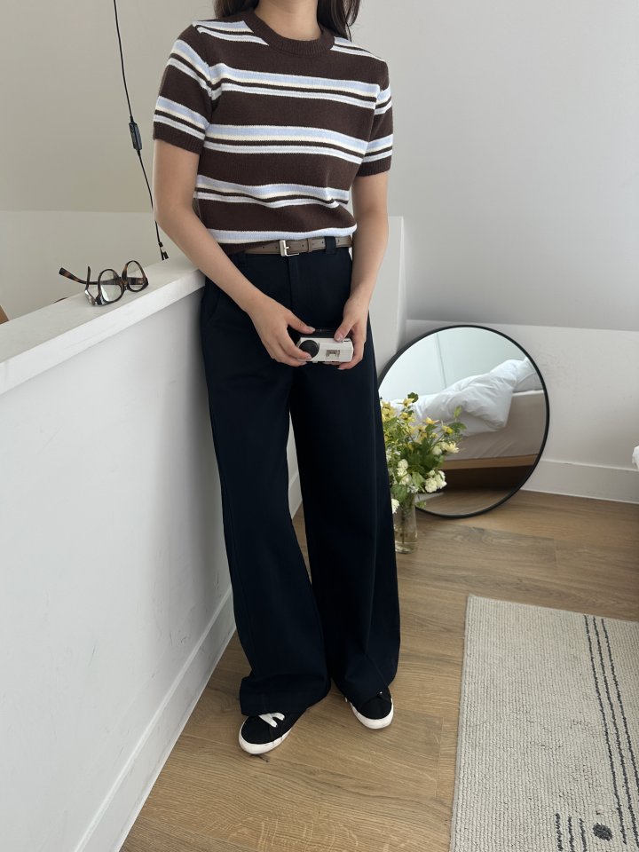 There By - Korean Women Fashion - #womensfashion - Lowel Belt Pants - 3