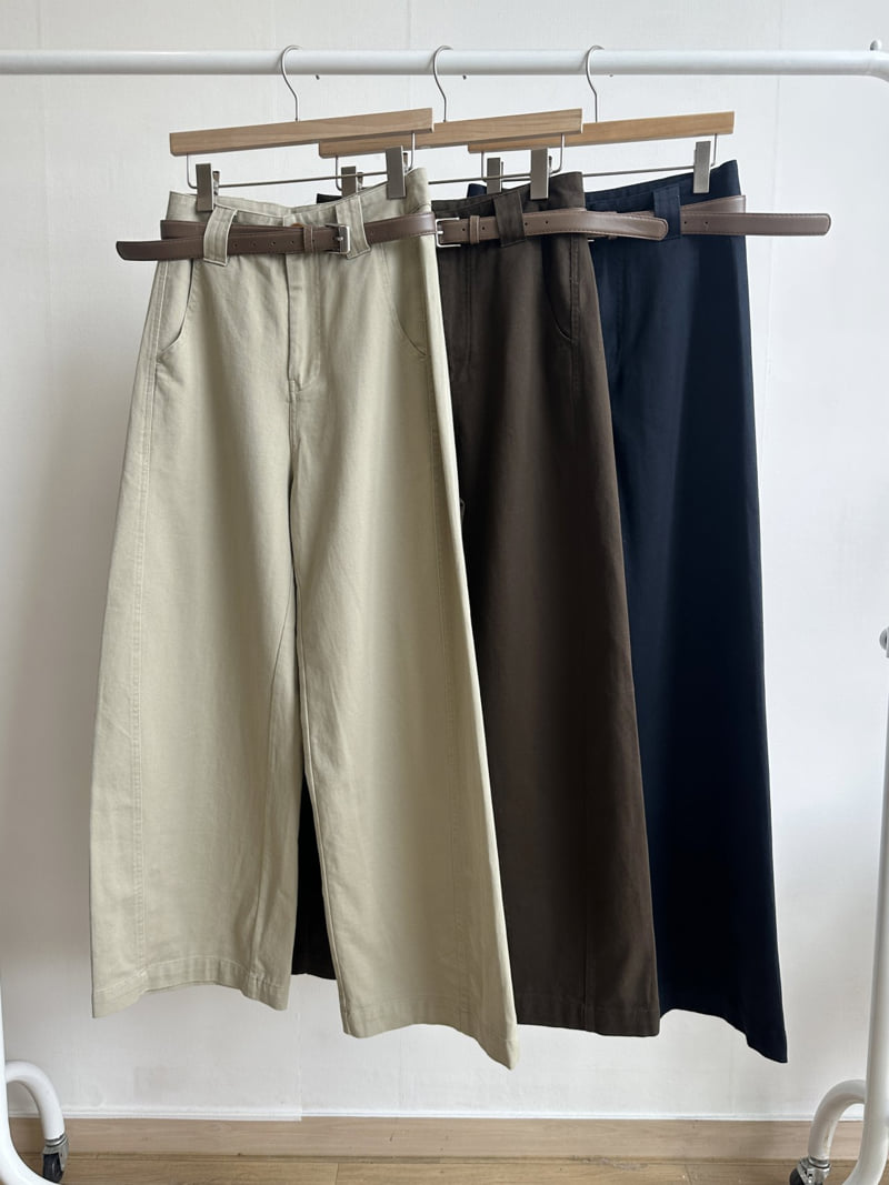 There By - Korean Women Fashion - #womensfashion - Lowel Belt Pants - 9