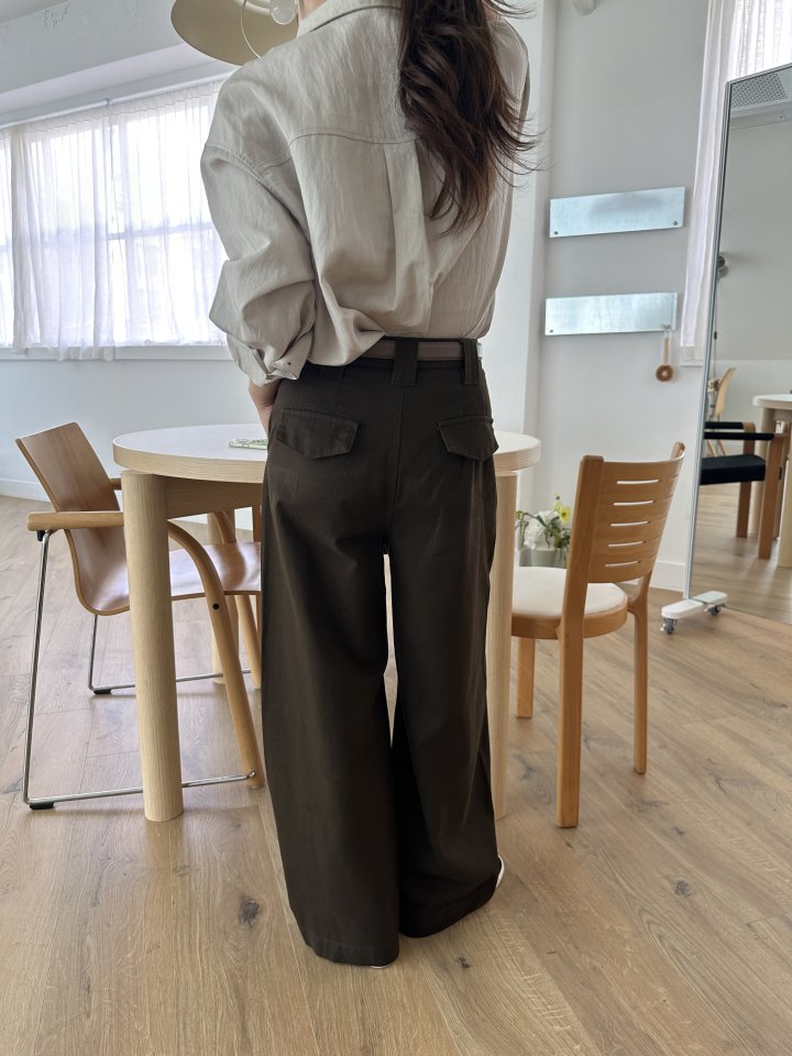 There By - Korean Women Fashion - #womensfashion - Lowel Belt Pants - 6
