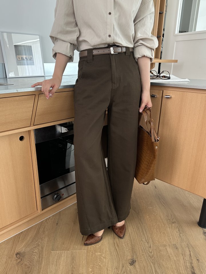 There By - Korean Women Fashion - #womensfashion - Lowel Belt Pants - 8