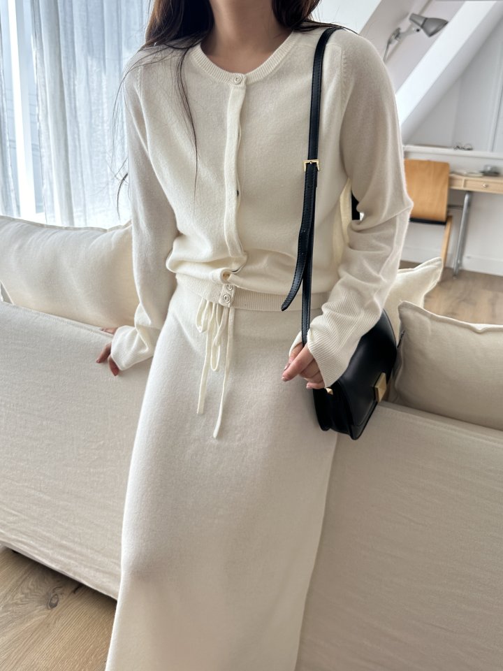 There By - Korean Women Fashion - #womensfashion - Once Wool Cardigan