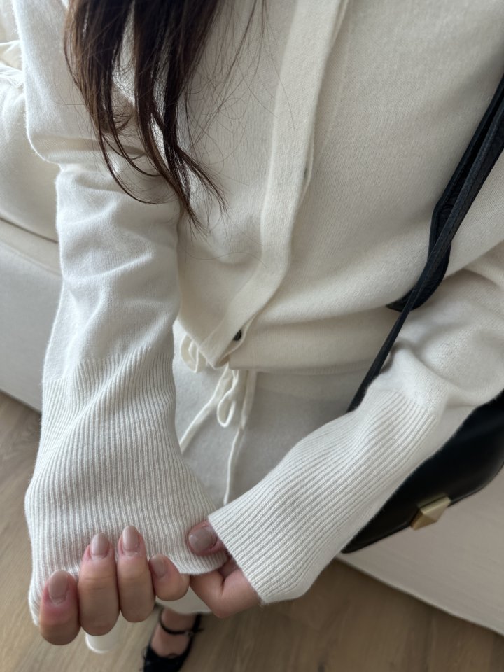 There By - Korean Women Fashion - #womensfashion - Once Wool Cardigan - 7
