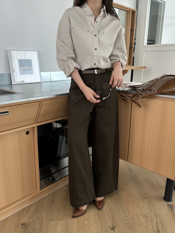 There By - Korean Women Fashion - #momslook - Andy Shirt - 4
