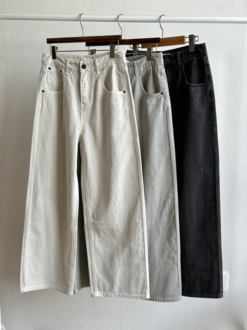 There By - Korean Women Fashion - #womensfashion - Washing Denim Pants - 7