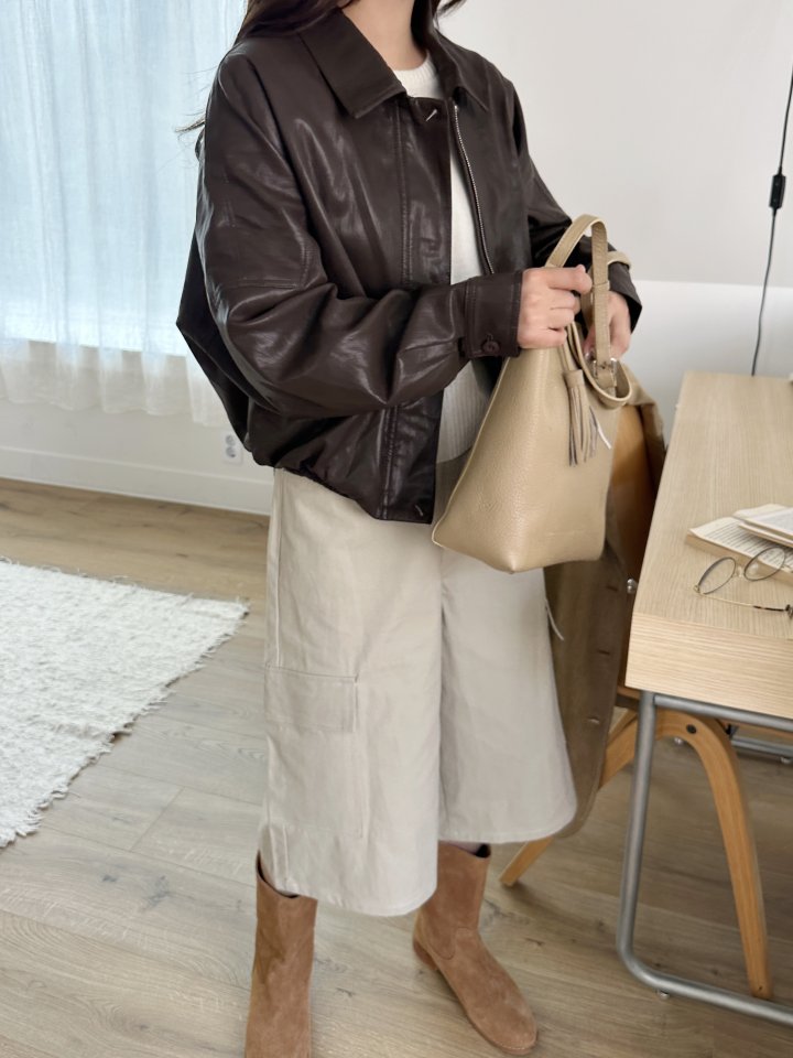 There By - Korean Women Fashion - #womensfashion - Urban Leather Jacket - 10