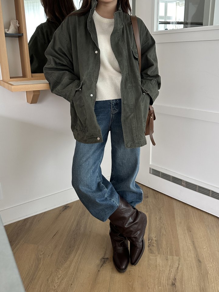 There By - Korean Women Fashion - #womensfashion - Modern Washing Field Jacket - 6