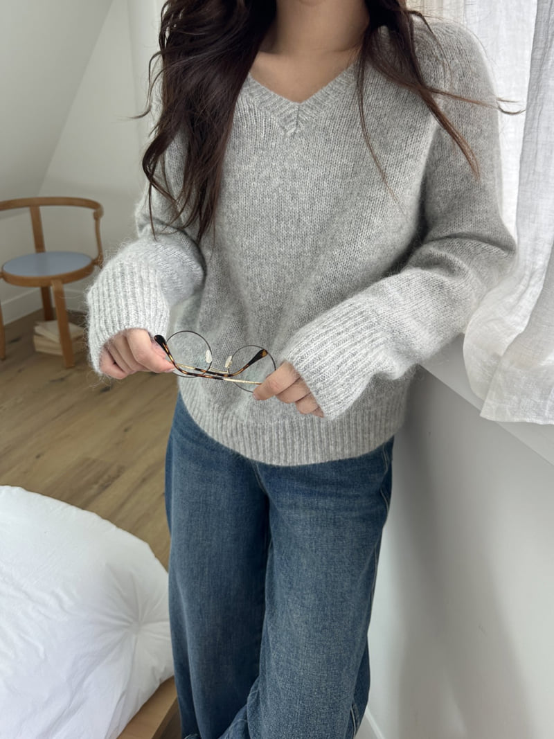 There By - Korean Women Fashion - #womensfashion - Hebe Mohair Knit