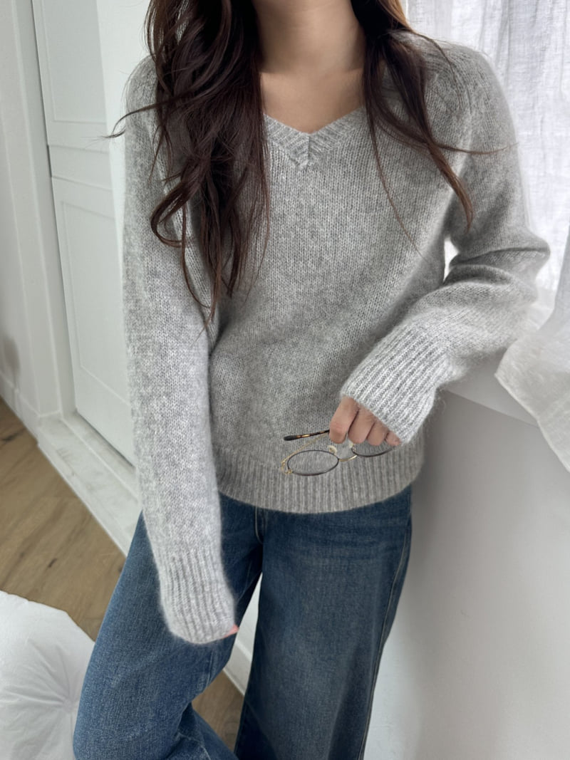 There By - Korean Women Fashion - #womensfashion - Hebe Mohair Knit - 3