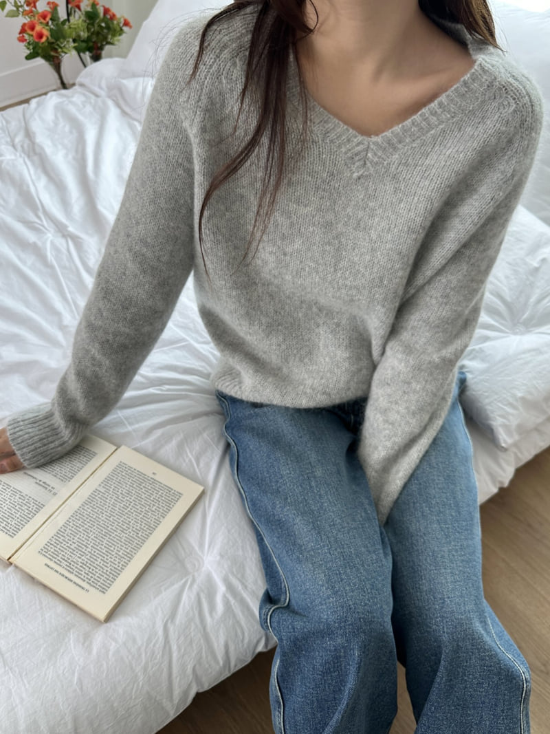There By - Korean Women Fashion - #womensfashion - Hebe Mohair Knit - 5