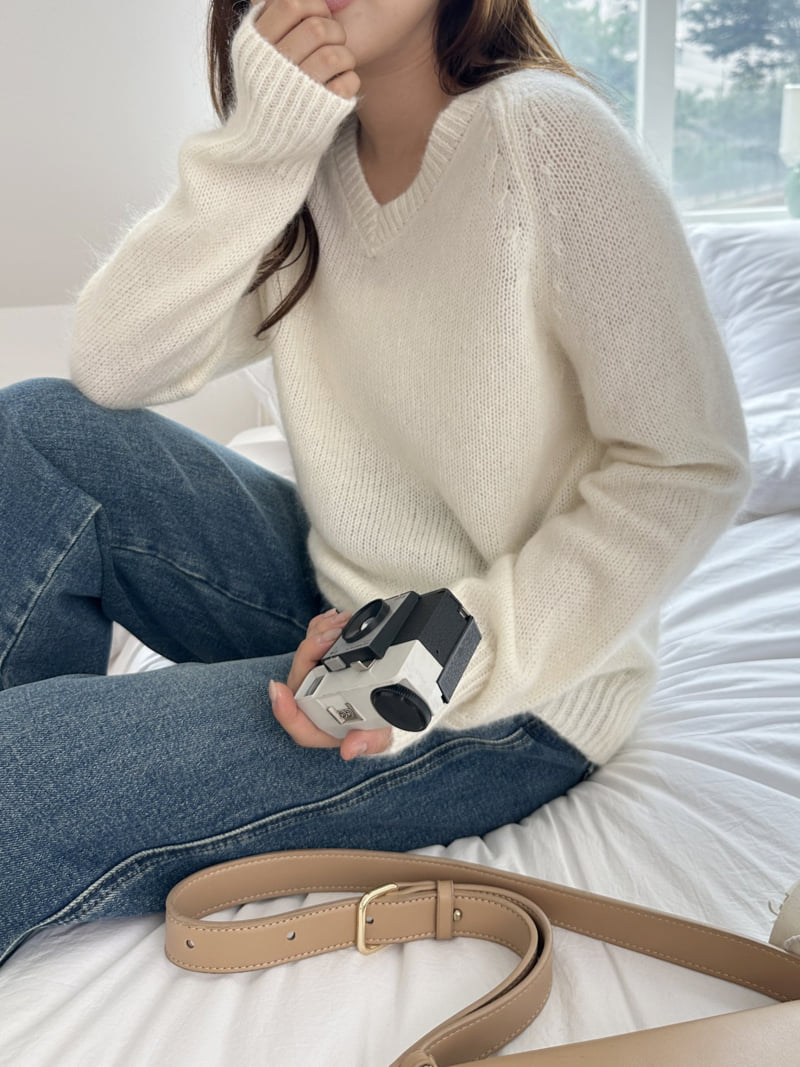 There By - Korean Women Fashion - #womensfashion - Hebe Mohair Knit - 7