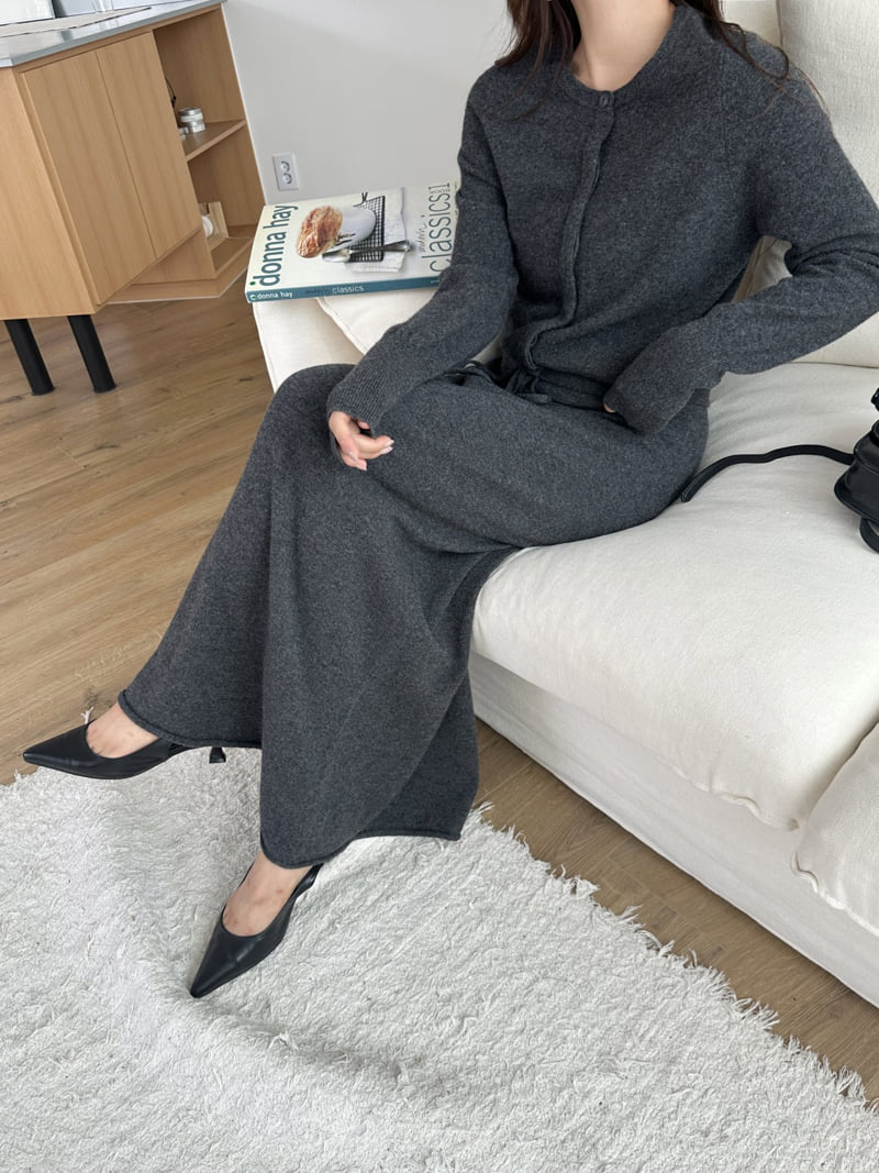 There By - Korean Women Fashion - #momslook - Once Wool Cardigan - 4