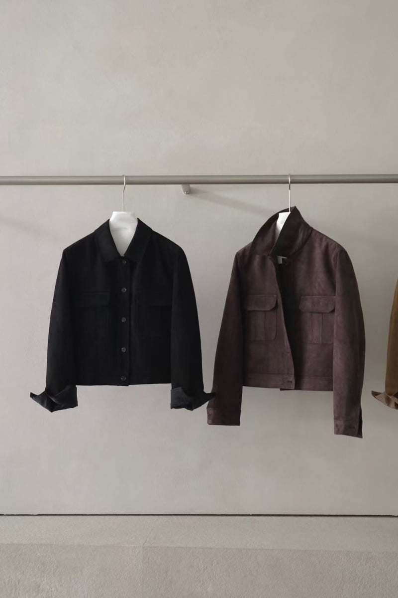 There By - Korean Women Fashion - #womensfashion - London Suede Jacket - 6
