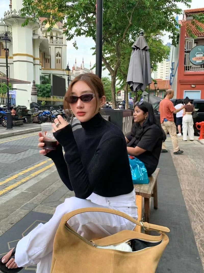 There By - Korean Women Fashion - #womensfashion - Turtleneck Knit - 12
