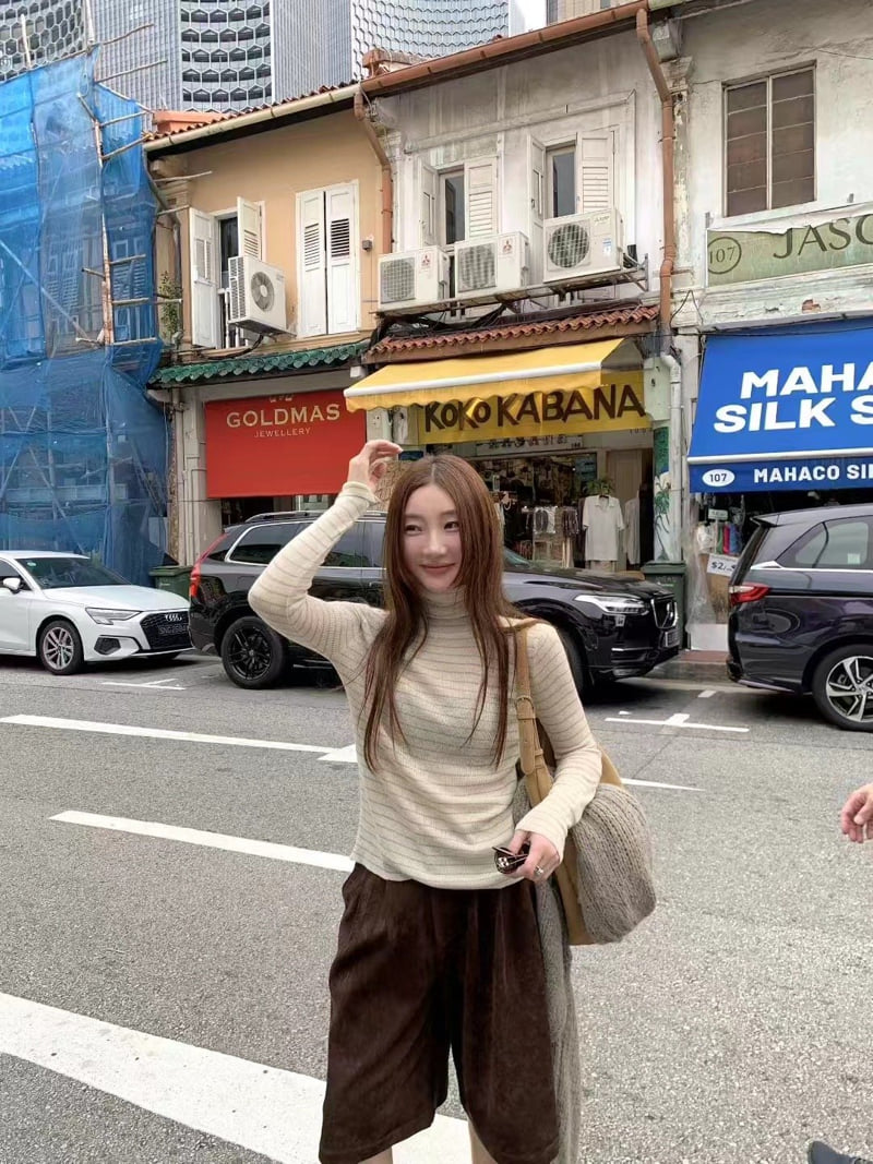 There By - Korean Women Fashion - #womensfashion - Turtleneck Knit - 2