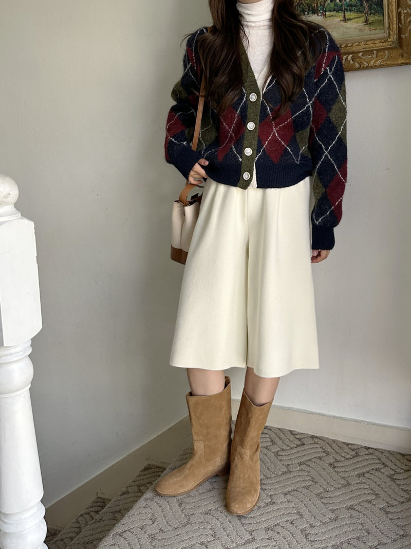 There By - Korean Women Fashion - #womensfashion - Knit Bermuda Shorts