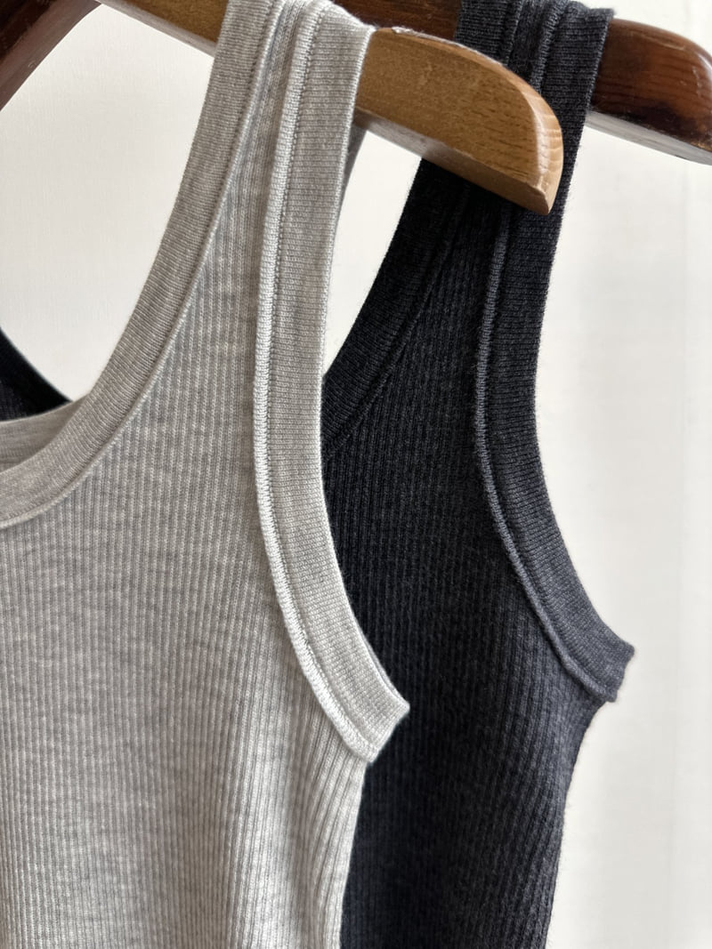 There By - Korean Women Fashion - #momslook - Olsen Knit Sleeveless - 4