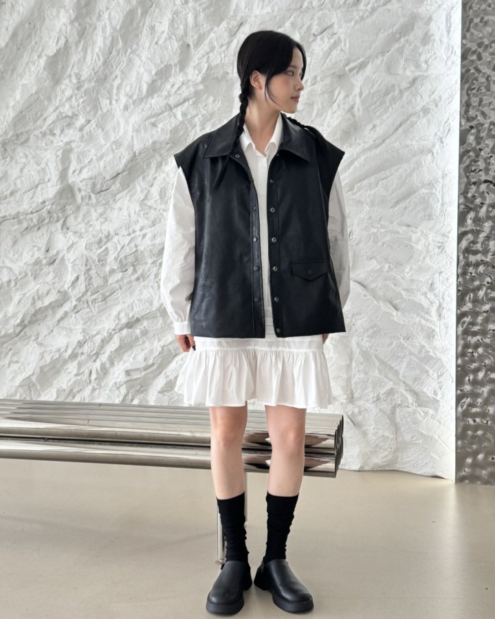 Theres - Korean Women Fashion - #pursuepretty - Roni Vest - 6