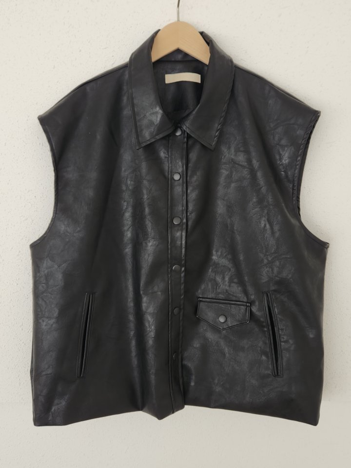 Theres - Korean Women Fashion - #restrostyle - Roni Vest - 7