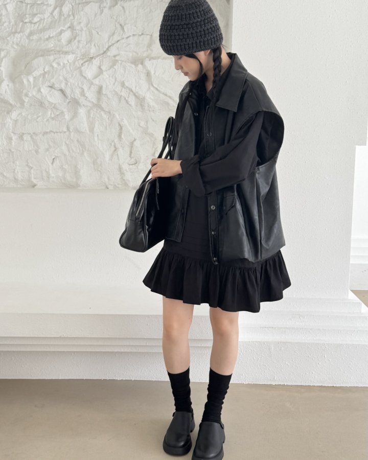 Theres - Korean Women Fashion - #womensfashion - Roni Vest - 4