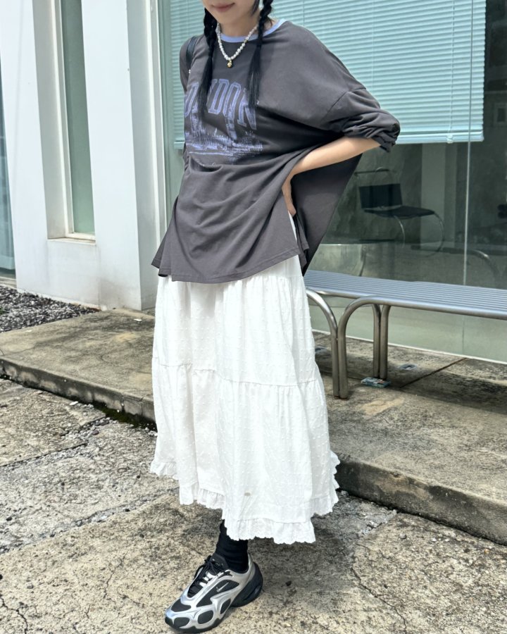 Theres - Korean Women Fashion - #vintageinspired - Lauren Skirt - 3