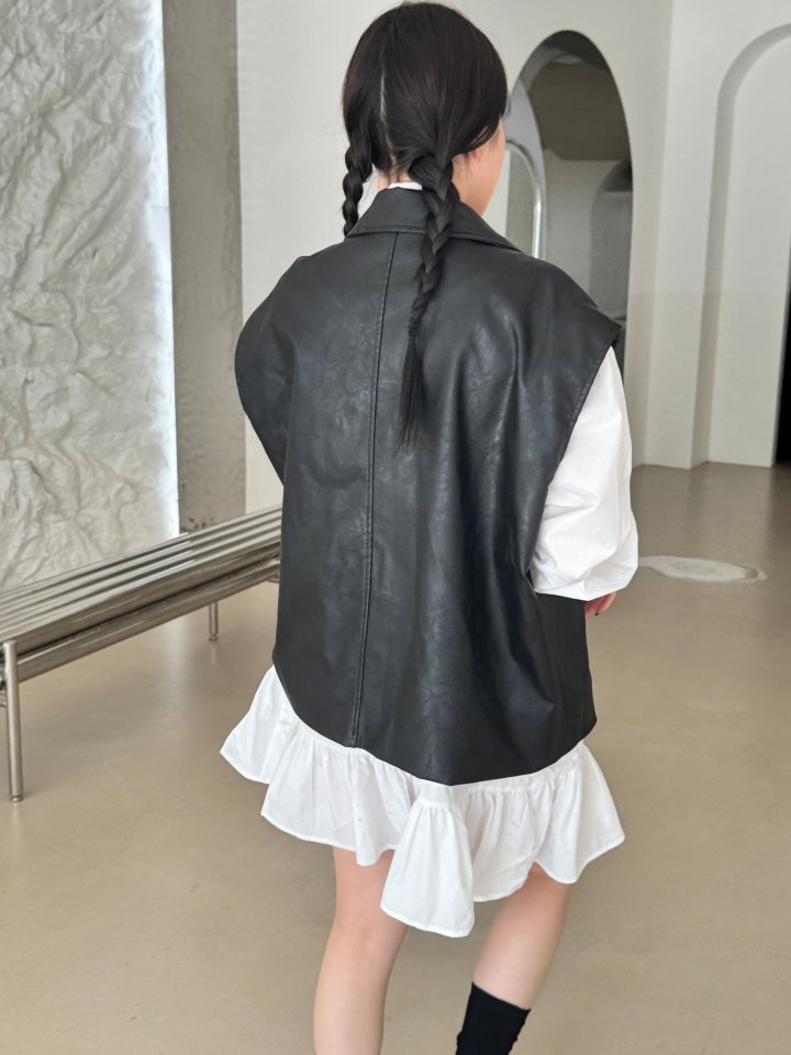 Theres - Korean Women Fashion - #vintagekidsstyle - Roni Vest - 5