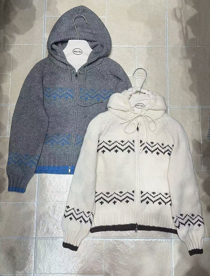 Theres - Korean Women Fashion - #womensfashion - Hooded Zip-Up - 2