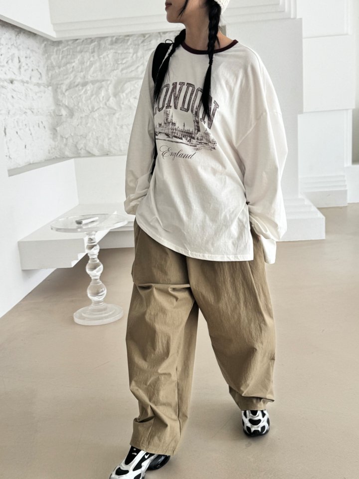 Theres - Korean Women Fashion - #womensfashion - Rustling Fabric Pants