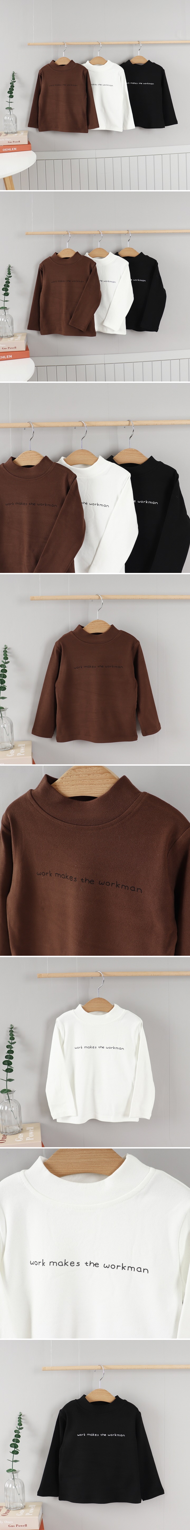 Tony - Korean Children Fashion - #childrensboutique - Turtleneck Top No.3