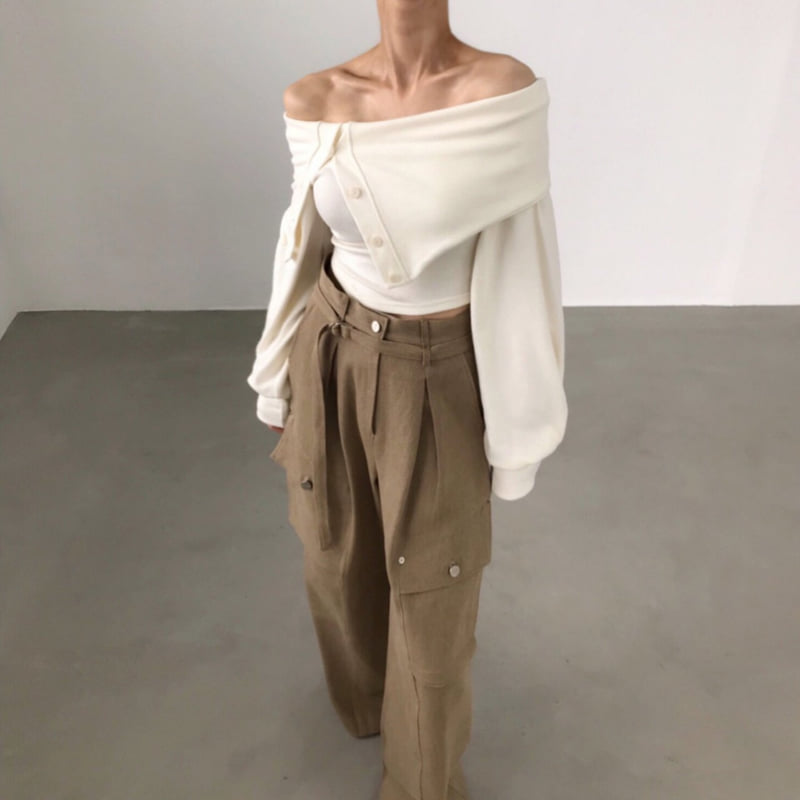 Twomoon - Korean Women Fashion - #momslook - Ashley Wings Top - 10