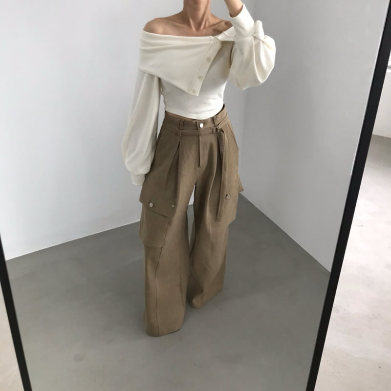 Twomoon - Korean Women Fashion - #momslook - Ashley Wings Top - 12