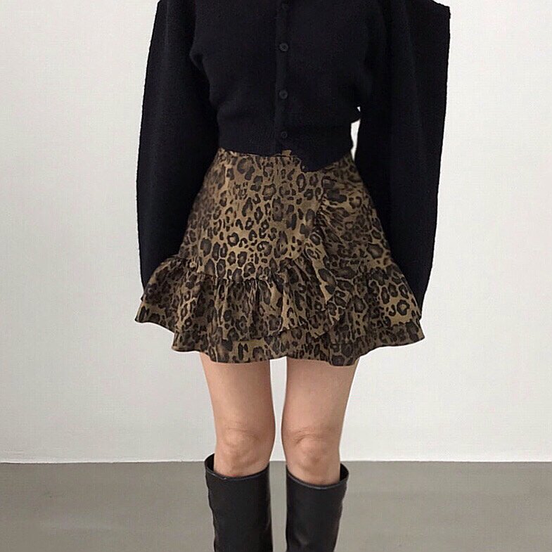 Twomoon - Korean Women Fashion - #momslook - Mushroom Corduroy Skirt - 9