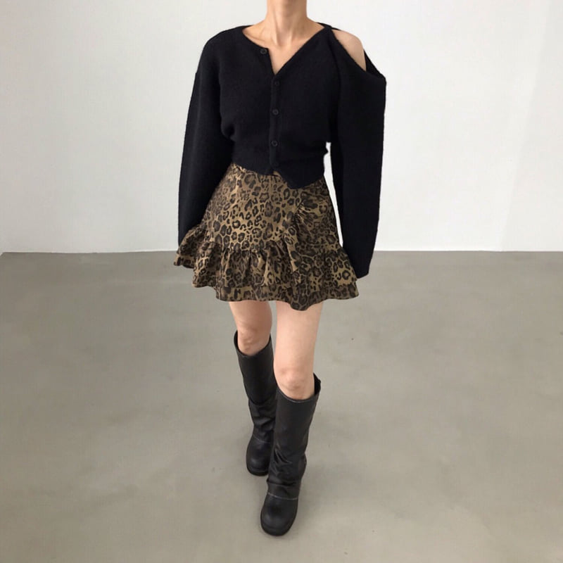 Twomoon - Korean Women Fashion - #momslook - Jude Shoulder Cardigan - 12
