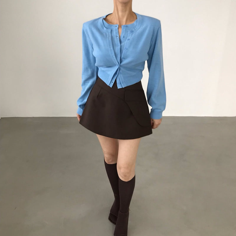 Twomoon - Korean Women Fashion - #momslook - Ray Two Knit Cardigan