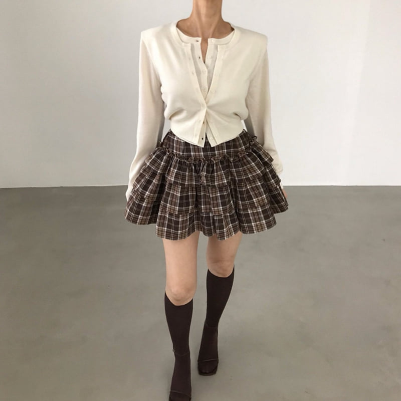 Twomoon - Korean Women Fashion - #momslook - Ray Two Knit Cardigan - 10