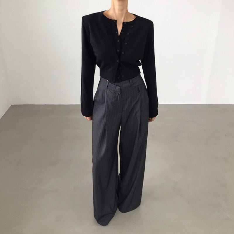 Twomoon - Korean Women Fashion - #momslook - Ray Two Knit Cardigan - 7