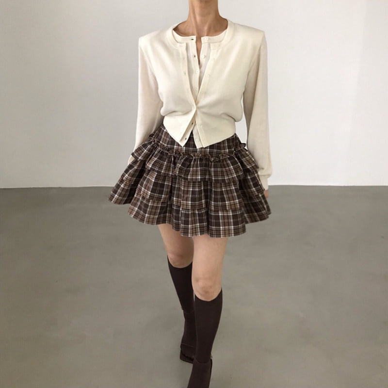 Twomoon - Korean Women Fashion - #momslook - Ray Two Knit Cardigan - 9