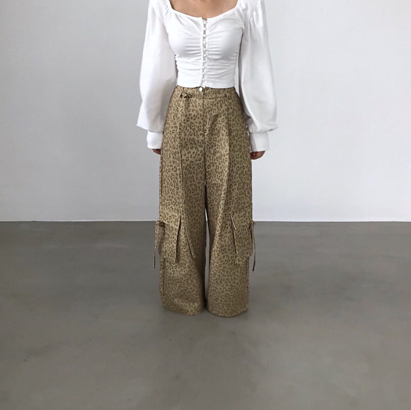 Twomoon - Korean Women Fashion - #momslook - Leo Belted Pants - 6