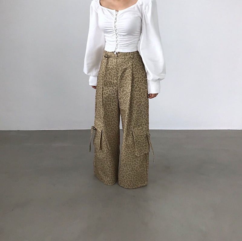 Twomoon - Korean Women Fashion - #momslook - Leo Belted Pants - 8