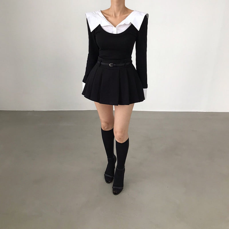 Twomoon - Korean Women Fashion - #momslook - Continue Slim Blouse - 3