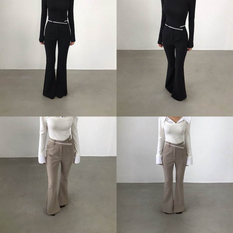 Twomoon - Korean Women Fashion - #momslook - Pasta Pants
