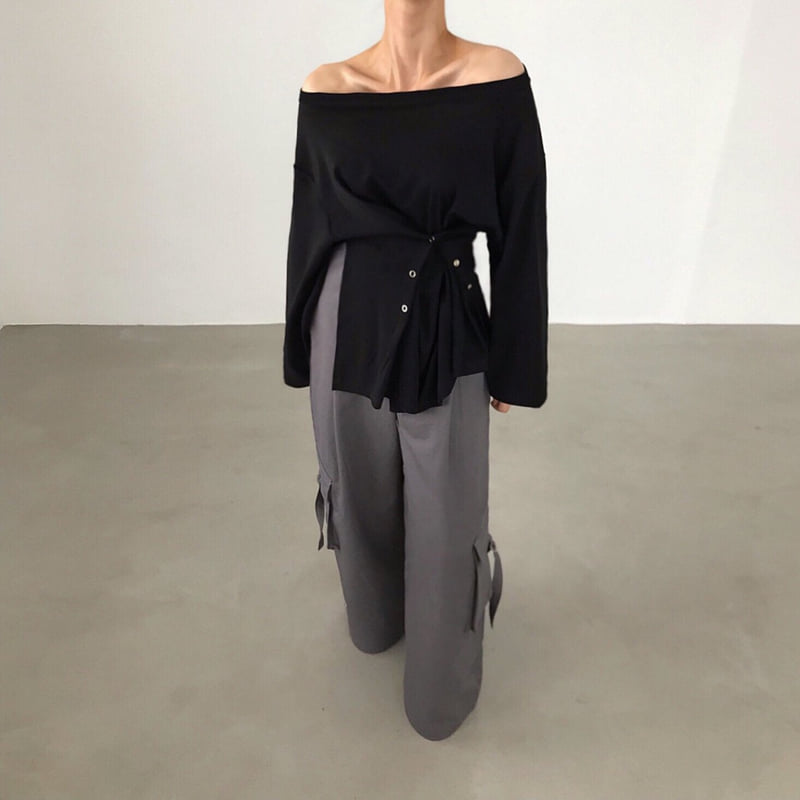 Twomoon - Korean Women Fashion - #momslook - Adele Loose Tee - 9