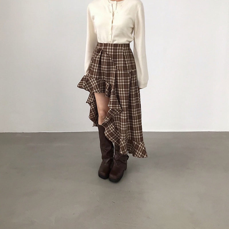 Twomoon - Korean Women Fashion - #restrostyle - Chapman Long Skirt - 3