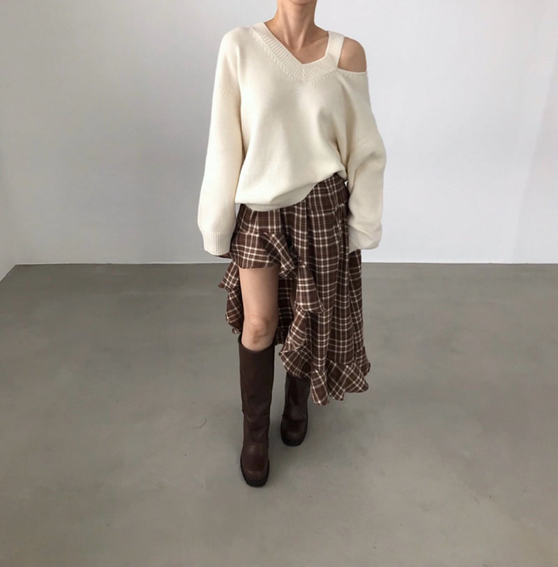 Twomoon - Korean Women Fashion - #restrostyle - Chapman Long Skirt - 4
